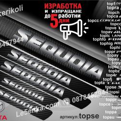 Toyota Sequoia прагове от карбон