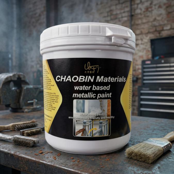 Водоустойчива метална боя за бързо премахване на ръжда - кремообразна