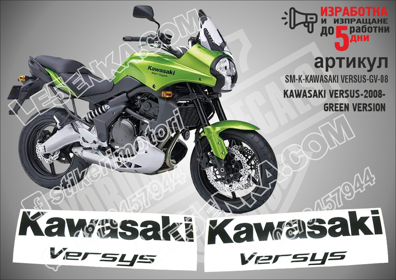 Kawasaki Versys - 2008 - Green Version