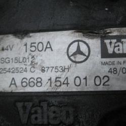 Динамо A6681540102 Valeo 2542524c Мерцедес а Класа Mercedes A Class W1