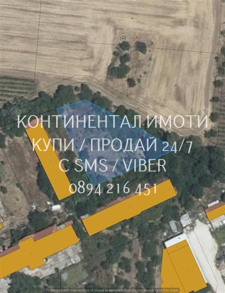 Голям парцел 1600м2, ъглов до път, комуникации - подходящ за стопанска