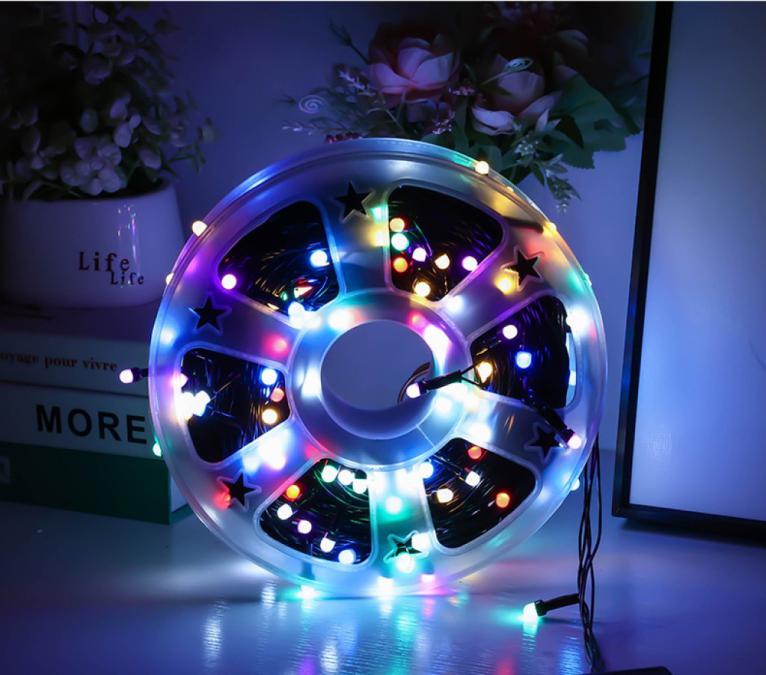 Водоустойчиви Коледни Led лампички  Звездно небе -  50 метра 240 св