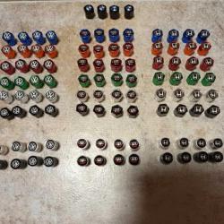 Капачки за винтили комплект, Audi, Honda, VW, Bmw, Ауди, Хонда, Фолксв