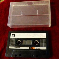 TDK D60 аудиокасета с Майкъл Джексън.