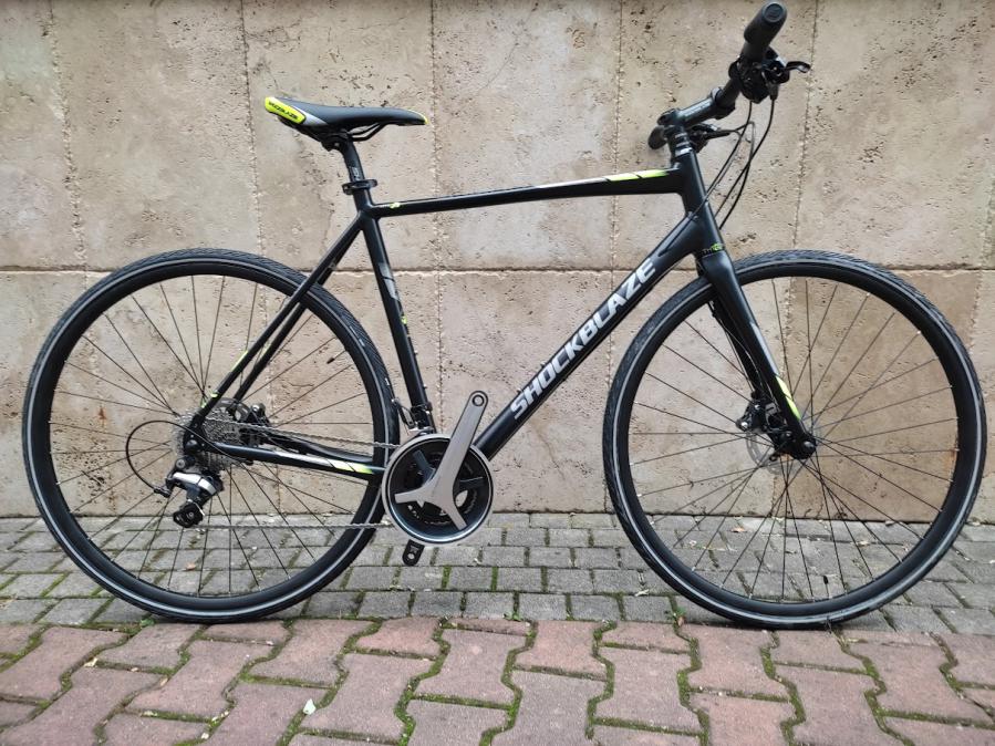 Продавам колела внос от Германия спортен велосипед Shockblaze Metrea 2