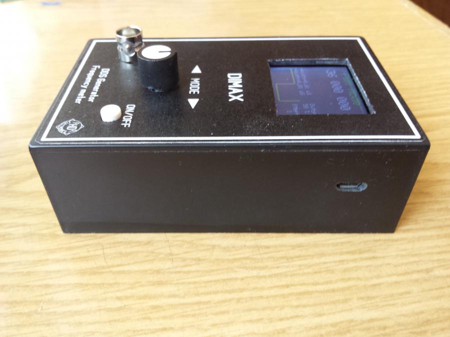 DDS честотен генератор Dimax 0,1hz-36mhz  честотомер до 160mhz