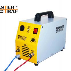 Българско зарядно трансформаторно устройство за акумулатор 12V 24V 15A