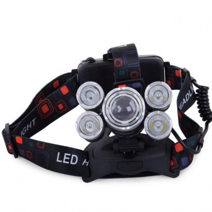 Мощен Led челник 5 в 1 с регулируем ъгъл