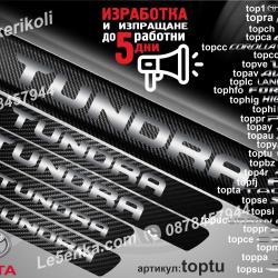 Toyota Tundra прагове от карбон