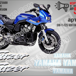 Yamaha Fzs600 Fazer 2001 - Blue Version
