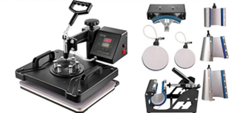 Пълен сублимационен комплект  машина  принтер  Спешно