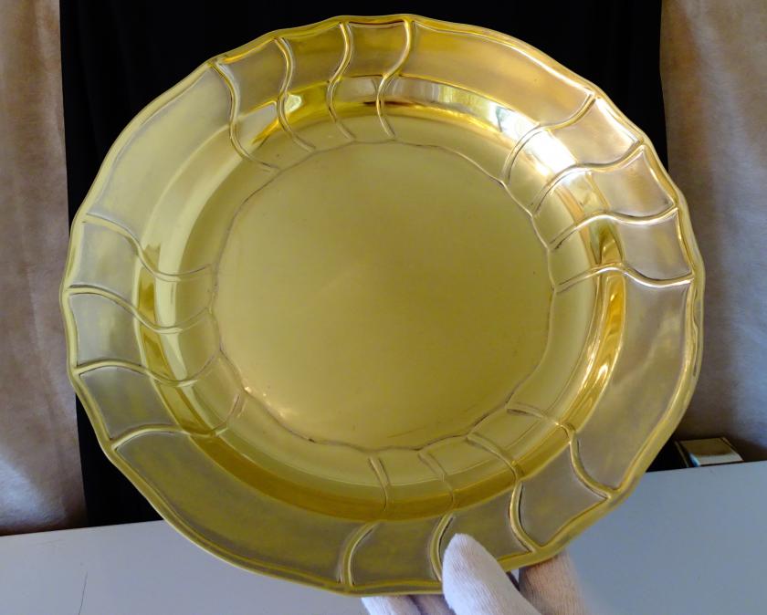 Бронзова фруктиера 33 см., Hutschenreuther, печат.