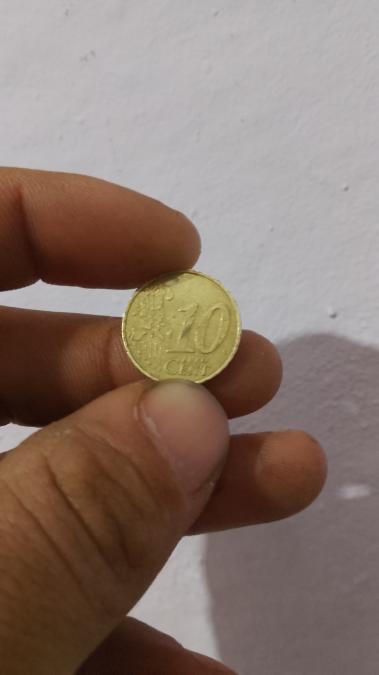 Колекционерски монета от 10 евро цента 2001