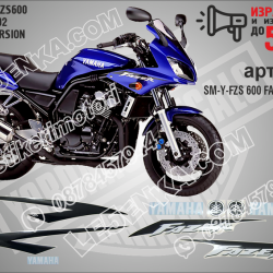 Yamaha Fzs600 Fazer 2002 - Blue Version