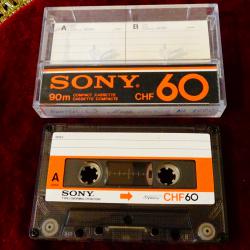 Sony Chf60 аудиокасета с Beatles.