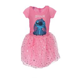 Детска рокля с тюл със Стич Lilo & Stitch