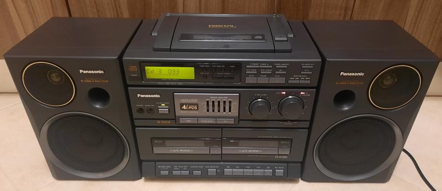 Panasonic Rx-dt 680-cd-legend boombox