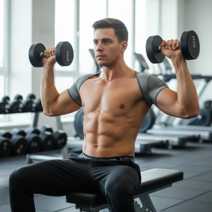 Компресивна раменна опора Vbosi 7011  стабилност, комфорт и облекчени