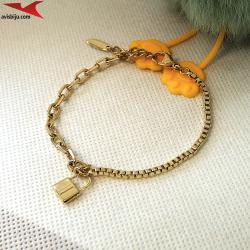 Гривна с 14К златно покритие