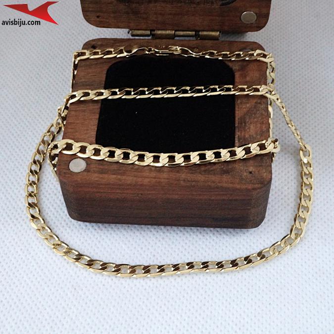 Синджир с 14К златно покритие