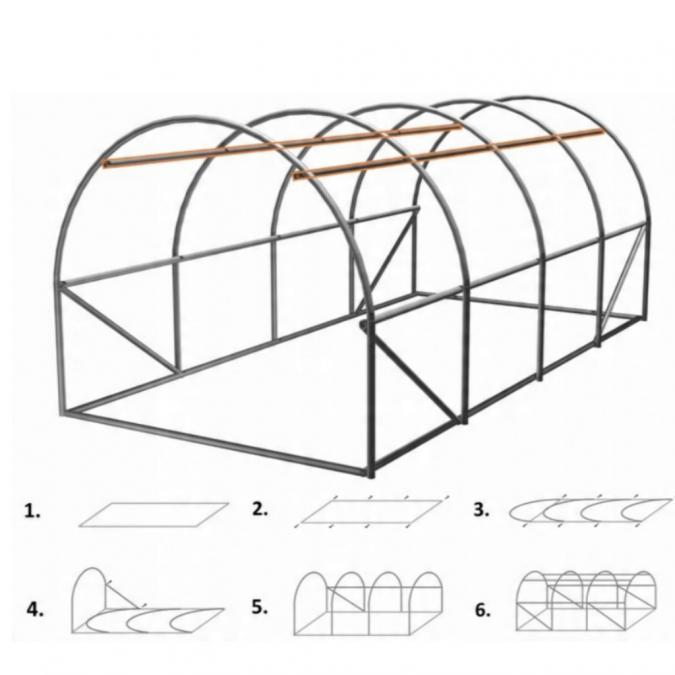Градиснка оранжерия new Solution - отлична защита за вашите култури -