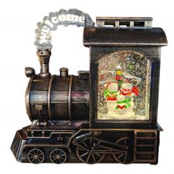 Музикална Коледна декорация влак  снежни човеци или Дядо Коледа