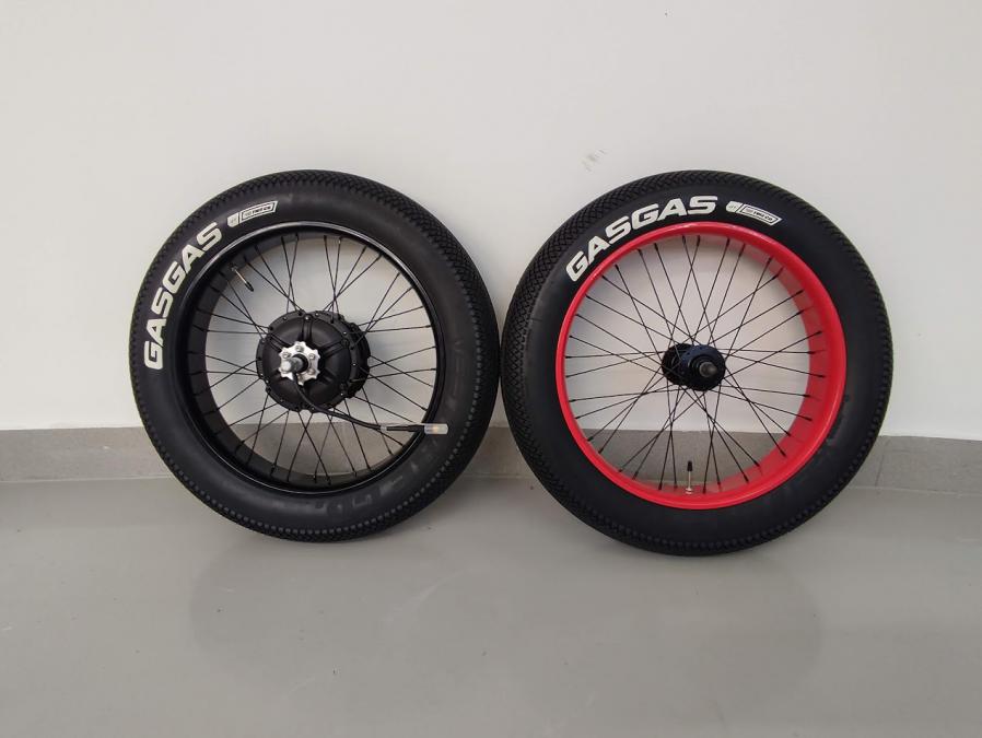 Продавам колела внос от Германия Комплект алуминиеви капли за фет байк