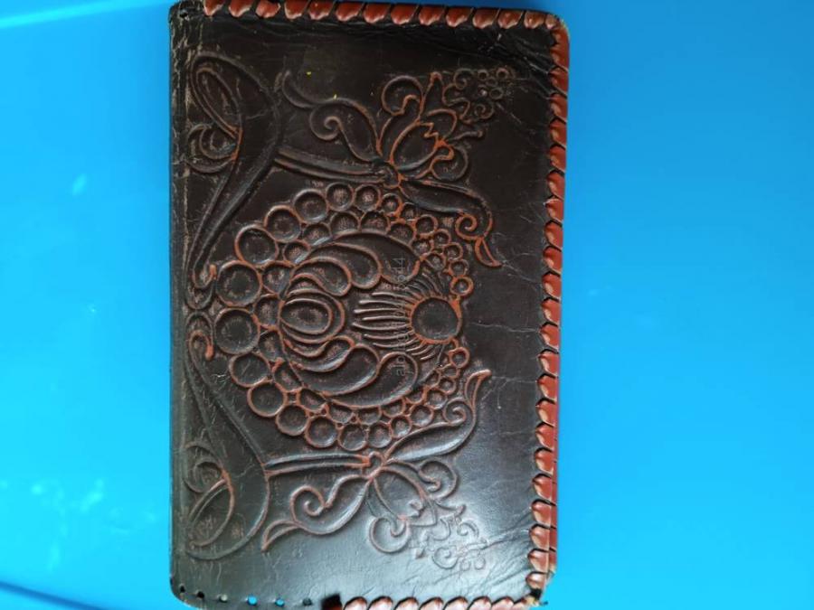 Портмоне 15 10 см, естествена кожа