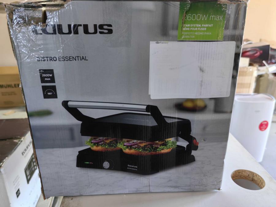 Taurus Bistro Essential, 2 в 1, Грил-плоча - с козметичен Дефект, има