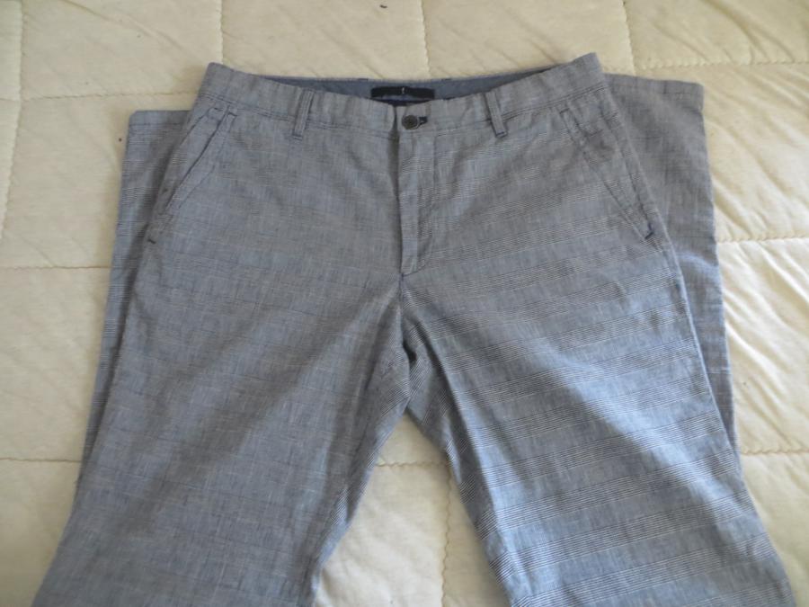 Кариран панталон памук и лен Joop Jeans