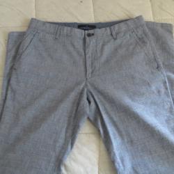 Кариран панталон памук и лен Joop Jeans