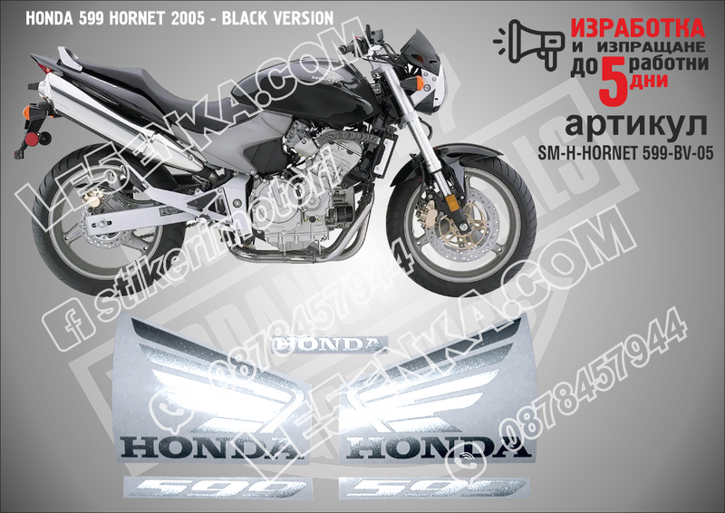 Honda Cb919f Hornet 2002 - Black Version
