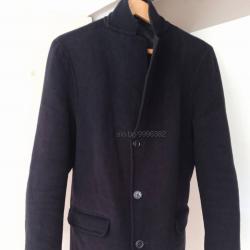 Палто Massimo Dutti мъжко от екстра вълна 46 размер