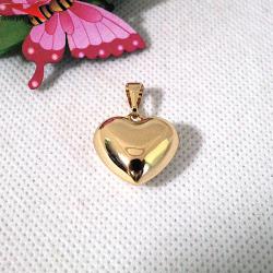 Висулка с 14К златно покритие и с цирконий