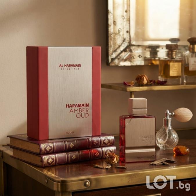 Комплект Al Haramain Amber Oud White Edition  Amber Oud Rouge EDP 100