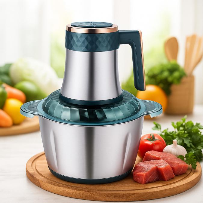 Многофункционален кухненски чопър Kitchen Expert 3L SUS 304  бързо ме