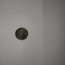 Монета 2 хелера 1898 г