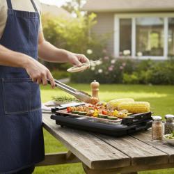 Бездимна електрическа скара Oliver Voltz Ov51015n 1200w