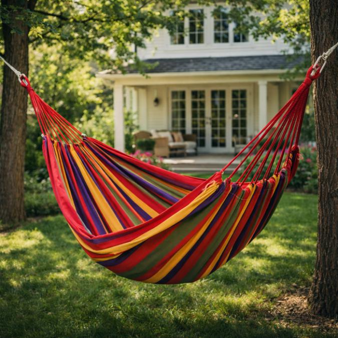 Градиснки хамак - идеален за релакс, следобедна дрямка или почивка