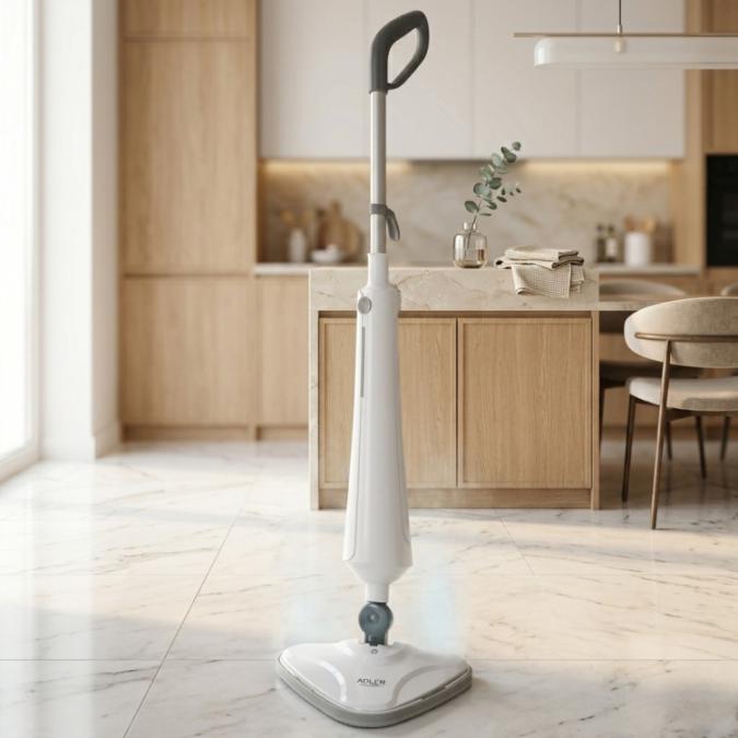 Парен моп Adler  1300w мощност, дезинфекция без химикали и перфектно