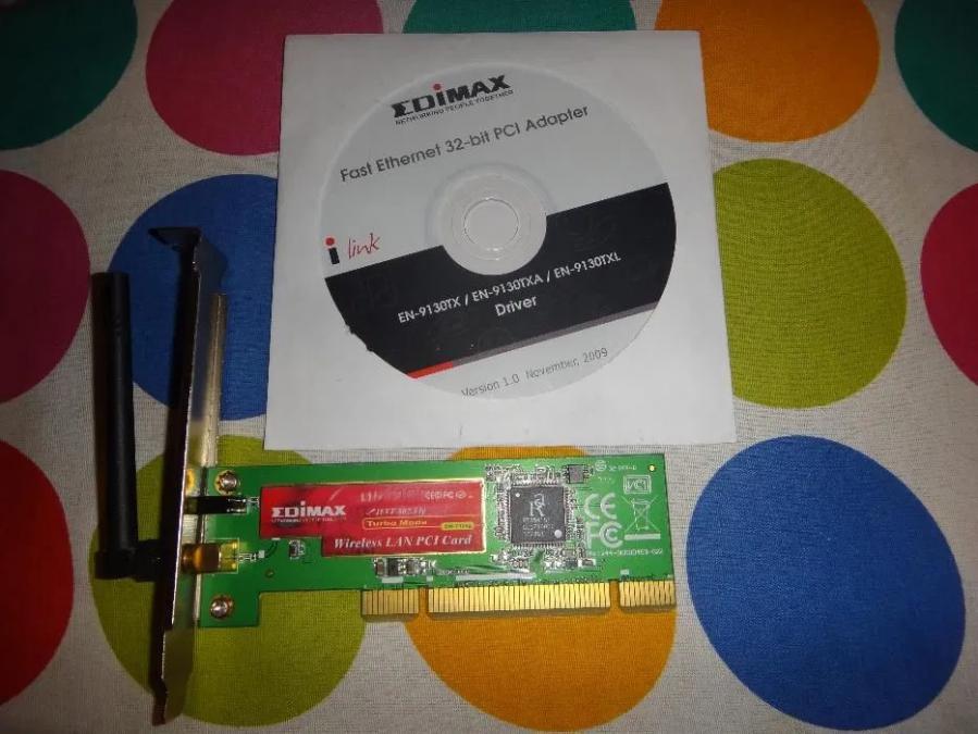 Edimax Ew-7128g wireless LAN PC card Ieee 802.11g b