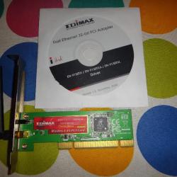 Edimax Ew-7128g wireless LAN PC card Ieee 802.11g b