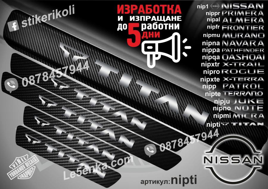 Nissan Titan прагове от карбон