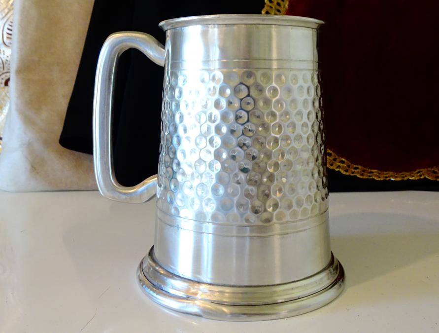 Шведска калаена халба за бира, чаша 600 мл.