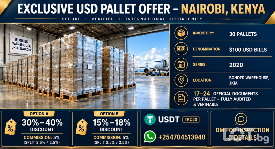 USD Inventory Acquisition Opportunity  Nairobi, Kenya