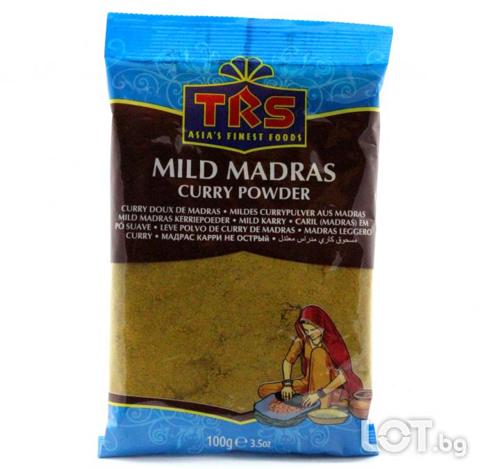 TRS Mild Madras Curry ТРС Подправка Мадраско Къри 100гр
