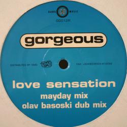 Gorgeous  Love Sensation Remixes Vinyl, 12