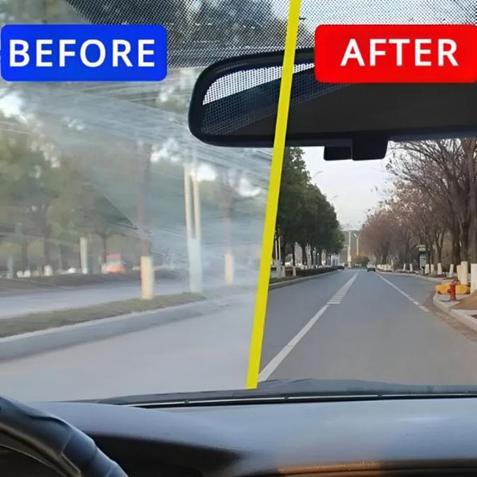 Компактна стъклочистачка за автомобил  неабразивна четка за кристално