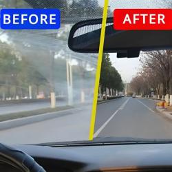 Компактна стъклочистачка за автомобил  неабразивна четка за кристално