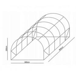 Здрава конструкция за оранжерия - поцинковани тръби и лесен монтаж